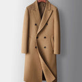 Henry | Double-Breasted Long Wool Overcoat for Men 1