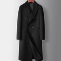 Henry | Double-Breasted Long Wool Overcoat for Men 5