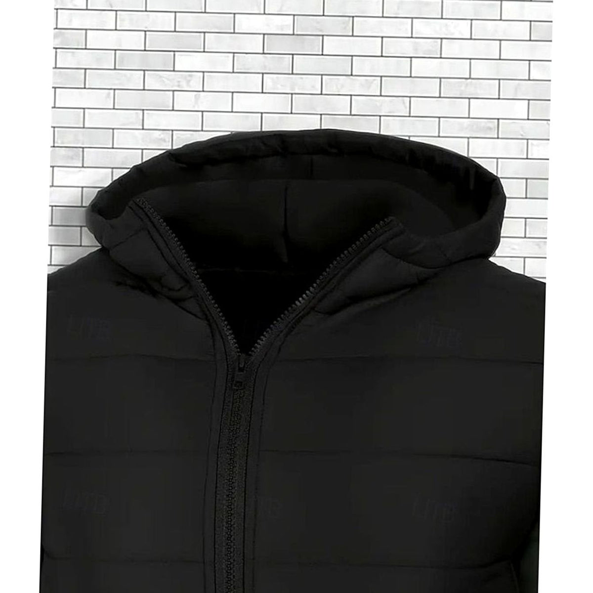 Oliver | Hooded Coated Quilted Puffer Jacket for Men