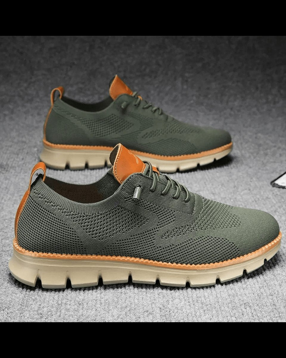 William | Lightweight Knit Lace-Up Sneakers for Men