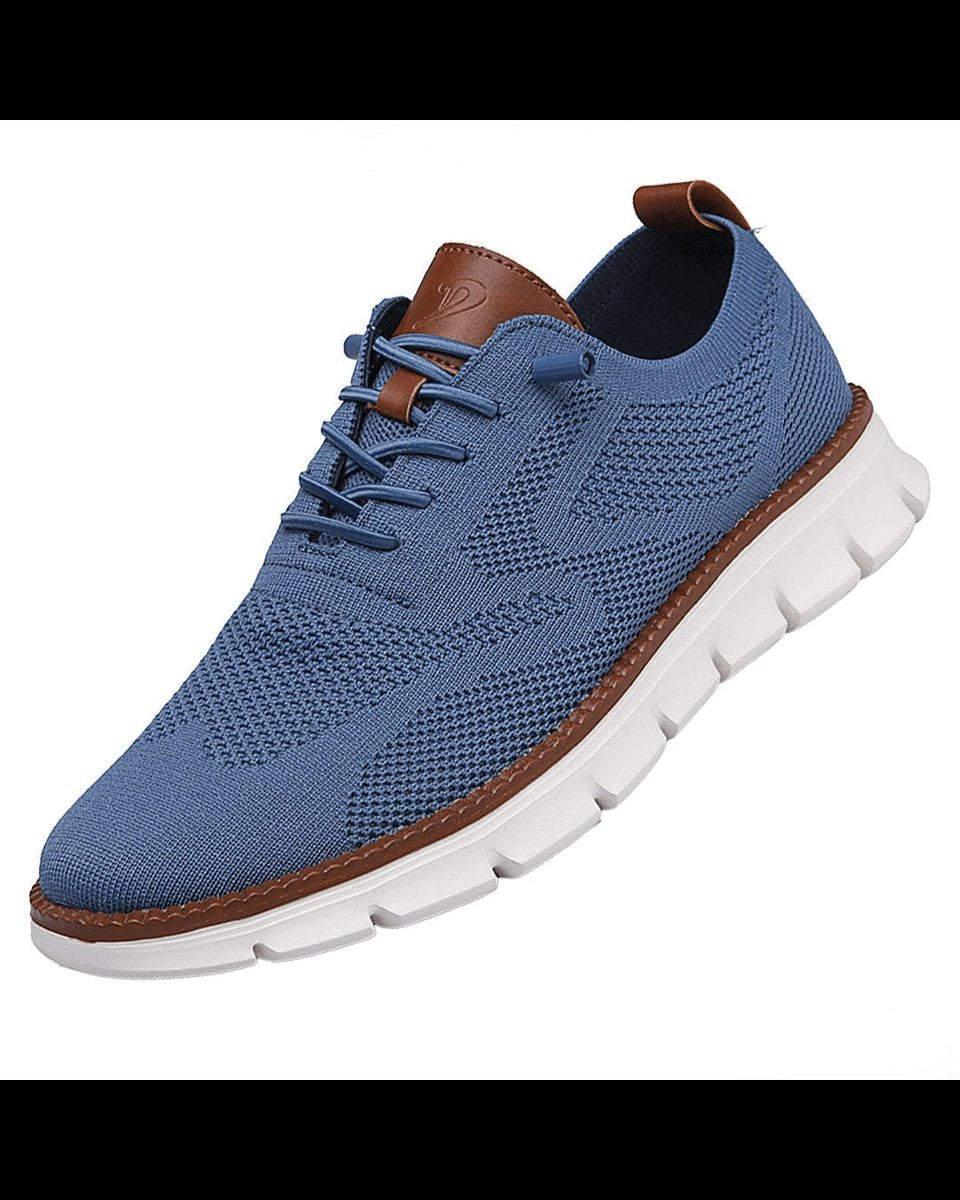 William | Lightweight Knit Lace-Up Sneakers for Men