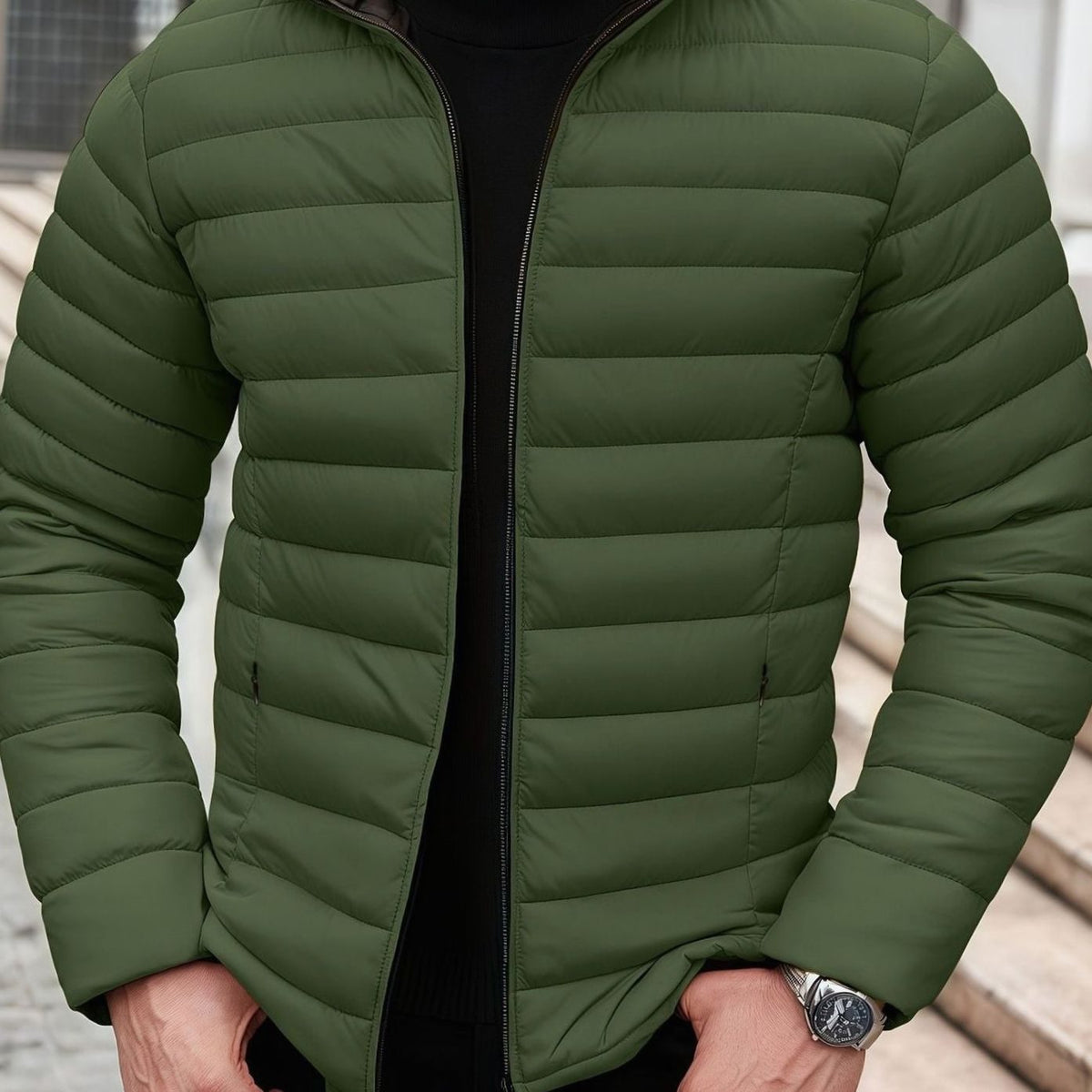 Elijah | Lightweight Packable Quilted Puffer Jacket for Men