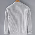 Samuel | Ribbed Knit Full-Zip Cardigan for Men 2
