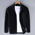 Samuel | Ribbed Knit Full-Zip Cardigan for Men 3