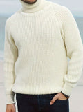 Nolan | Ribbed Knit Turtleneck Sweater for Men 2
