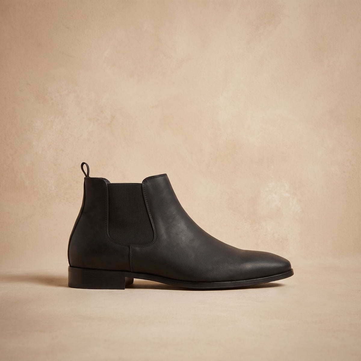 Men's Chelsea Boots, Smooth Pull-On Elastic Side