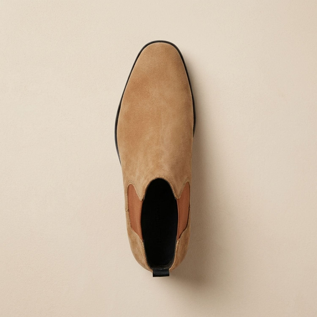 Men's Chelsea Boots, Smooth Pull-On Elastic Side