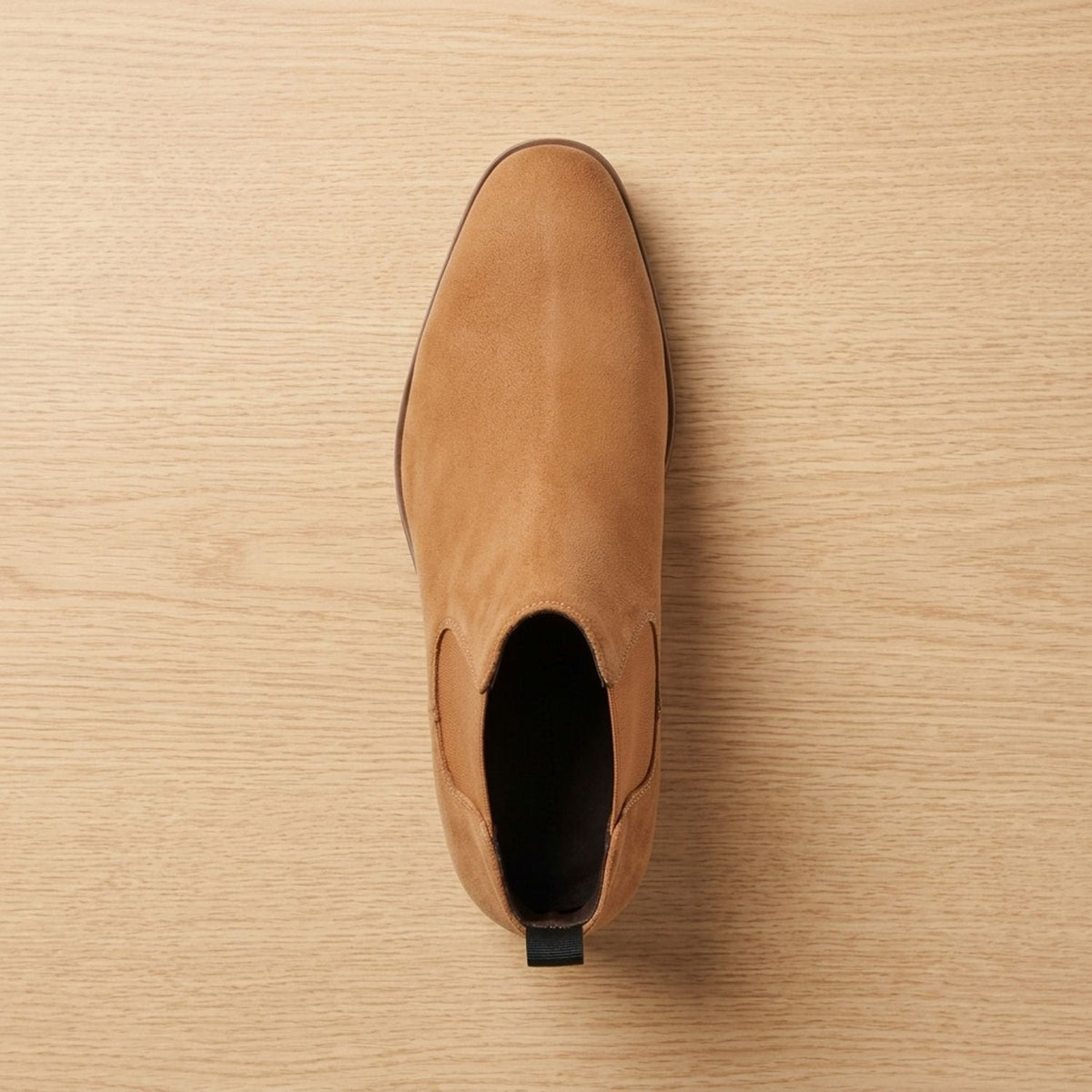 Men's Chelsea Boots, Smooth Pull-On Elastic Side