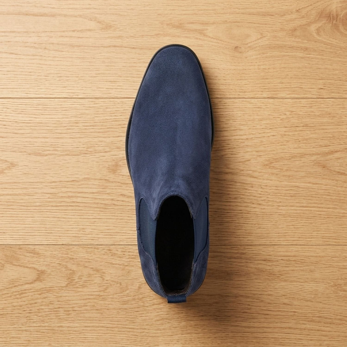 Men's Chelsea Boots, Smooth Pull-On Elastic Side