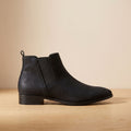 Men's Chelsea Boots, Smooth Pull-On Elastic Side 3