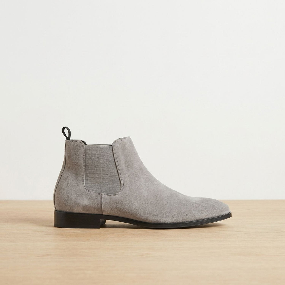 Men's Chelsea Boots, Smooth Pull-On Elastic Side