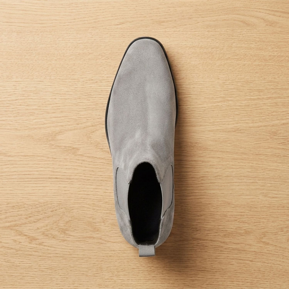 Men's Chelsea Boots, Smooth Pull-On Elastic Side