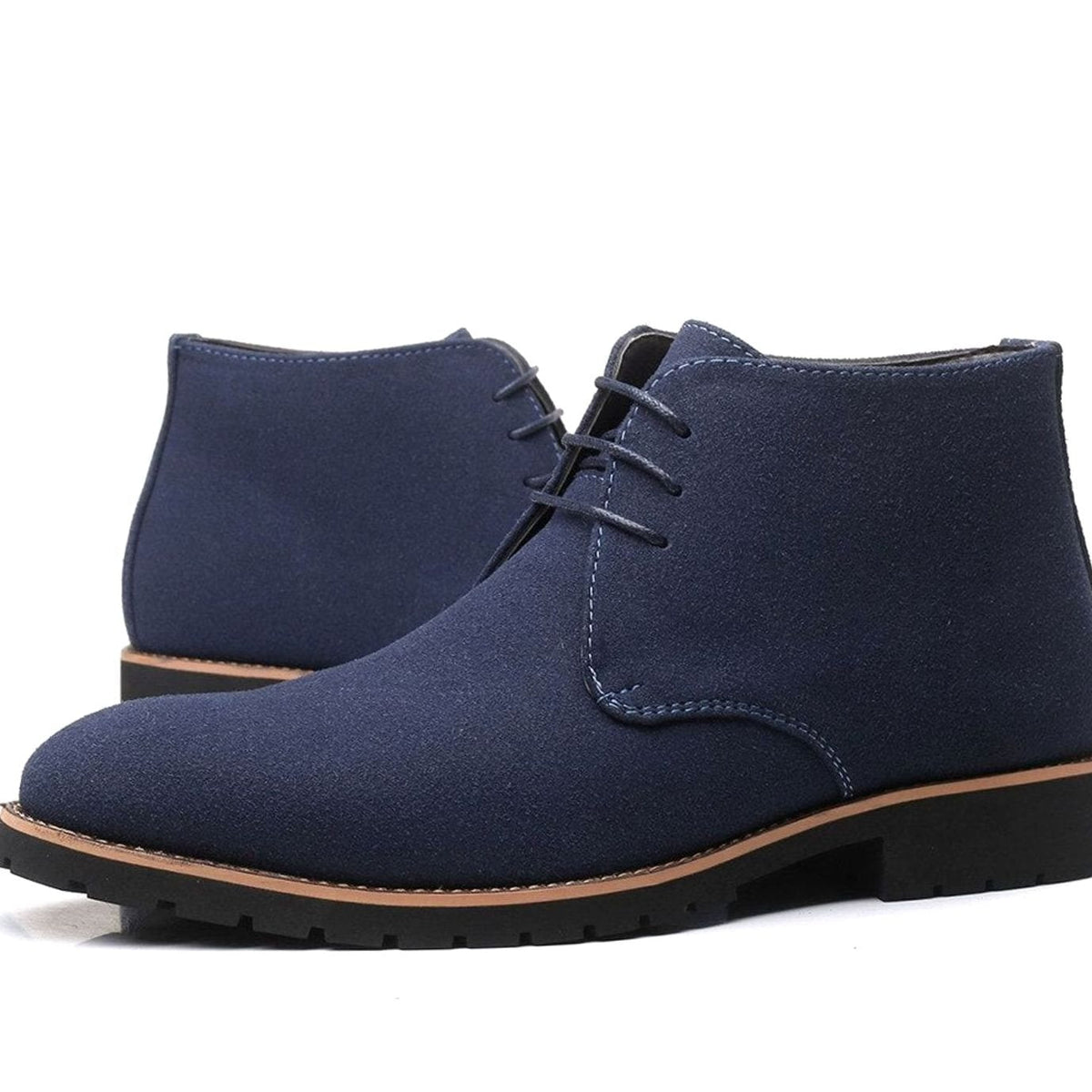 Isaac | Suede Lace-Up Chukka Ankle Boots for Men
