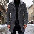 Vincent | Double-Breasted Tailored Wool Coat for Men 1