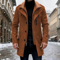 Vincent | Double-Breasted Tailored Wool Coat for Men 4