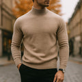 Alfie | Classic Men's Mock Neck Knit Sweater 4