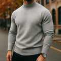 Alfie | Classic Men's Mock Neck Knit Sweater 6