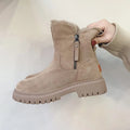 Aino | Chunky Side-Zip Ankle Boots for Women 4