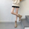 Aino | Chunky Side-Zip Ankle Boots for Women 6