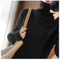 Liesel | Oversized Cable Knit Turtleneck Sweater for Women 4