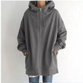 Odette | Trendy Women's Fleece Hoodie Sweater 2