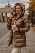Thyra | Hooded Quilted Puffer Jacket for Women 1