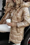 Thyra | Hooded Quilted Puffer Jacket for Women 6
