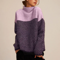 Aderline | Refined Women's Herringbone Knit Sweater 3