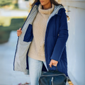 Valeria | Hooded Funnel Neck Puffer Jacket for Women 4