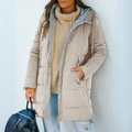 Valeria | Hooded Funnel Neck Puffer Jacket for Women 6