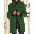 Livia | Classic Wool-Blend Round-Collar Winter Coat for Women 5