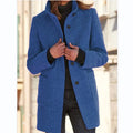 Livia | Classic Wool-Blend Round-Collar Winter Coat for Women 2