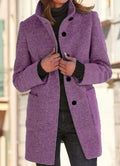 Livia | Classic Wool-Blend Round-Collar Winter Coat for Women 6