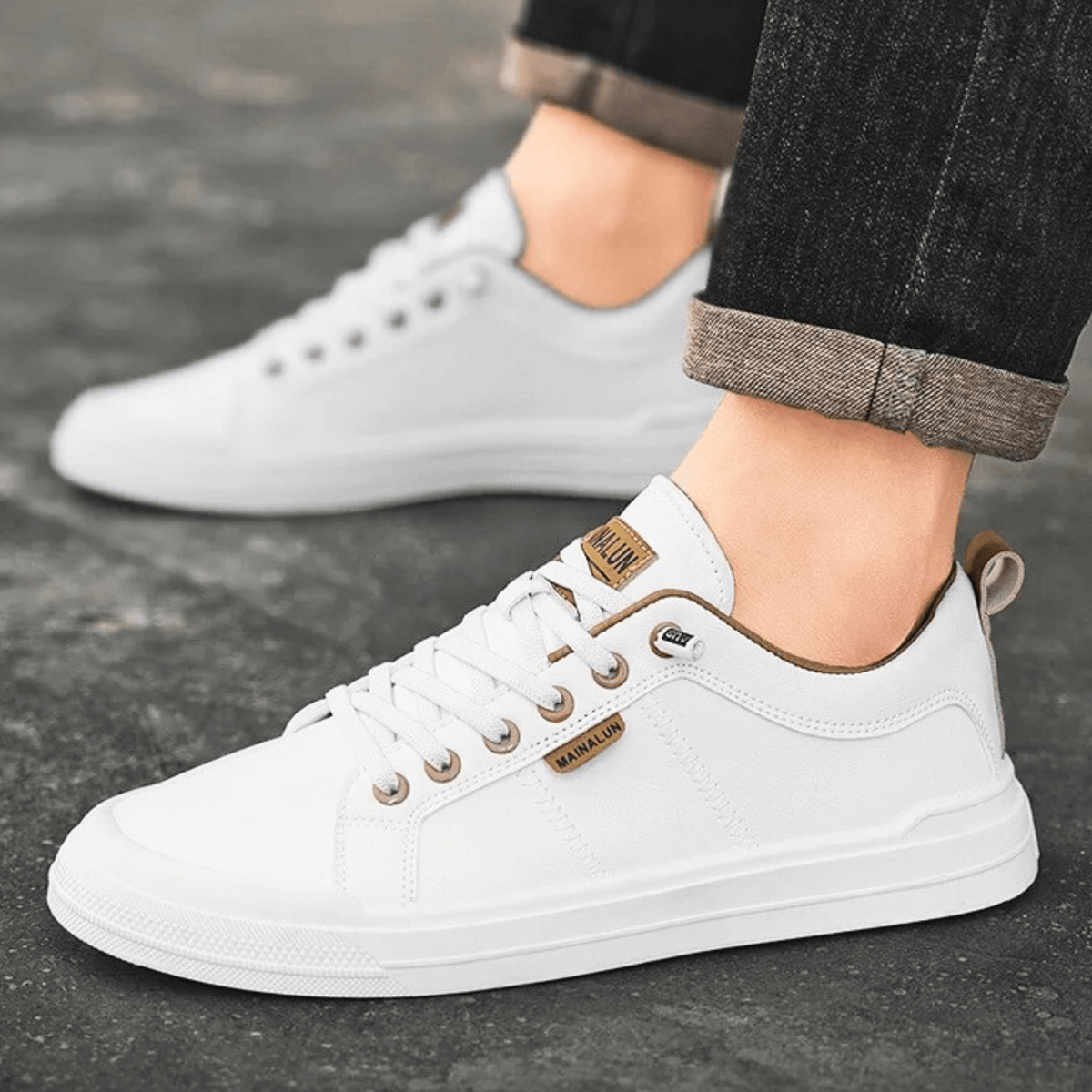 Raymond | Smooth Cushioned Everyday Sneakers for Men
