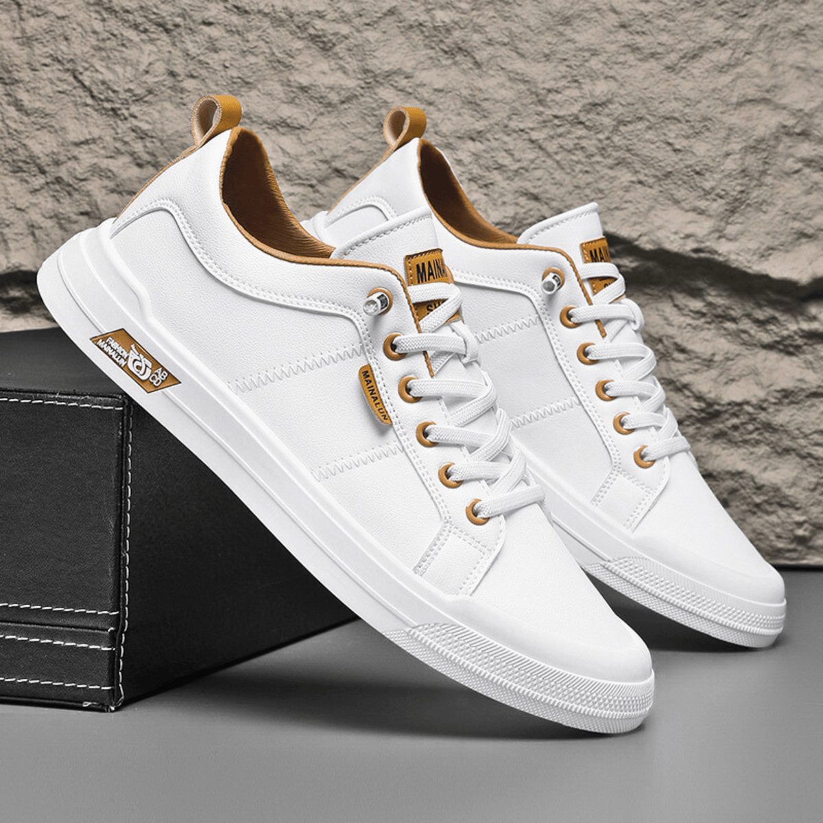 Raymond | Smooth Cushioned Everyday Sneakers for Men