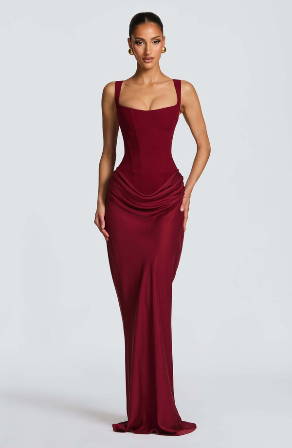Women's Bodycon Maxi Dress Sleeveless Wedding Guest