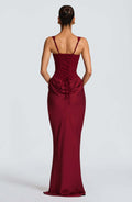 Women's Bodycon Maxi Dress Sleeveless Wedding Guest 5