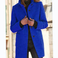Seraphine | Wool-Blend Stand-Collar Button-Up Coat for Women 3