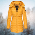 Marlene | Hooded Quilted Puffer Coat with Zip for Women 2