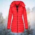 Marlene | Hooded Quilted Puffer Coat with Zip for Women 6