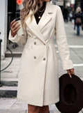 Aria | Double-Breasted Longline Tailored Coat for Women 1