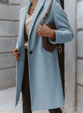 Hazel | Double-Breasted Tailored Long Coat for Women 3