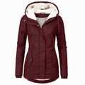 Harriet | Sherpa-Lined Hooded Zip-Up Parka for Women 2