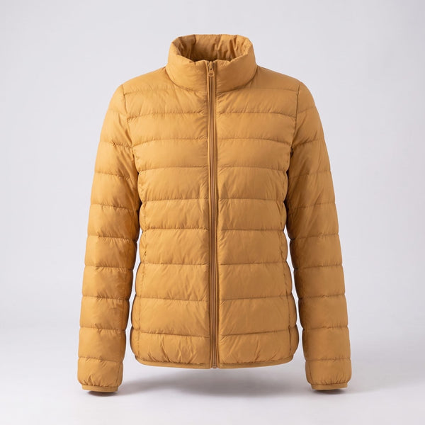 Harlow | Lightweight Down-Fill Quilted Jacket with Stand Collar for Women