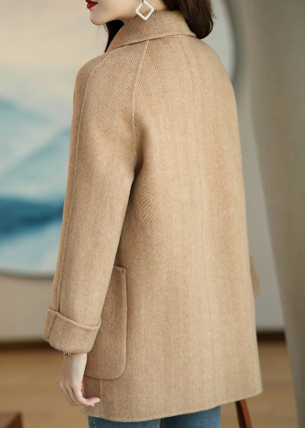 Georgia | Oversized Double-Breasted Tailored Coat for Women