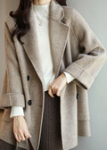 Georgia | Oversized Double-Breasted Tailored Coat for Women 4