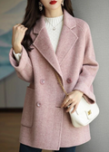 Georgia | Oversized Double-Breasted Tailored Coat for Women 6