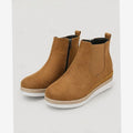 Mia | Suede Wedge Chelsea Boots for Women 2