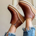 Penelope | Wedge Platform Chelsea Boots for Women 2