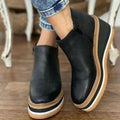 Penelope | Wedge Platform Chelsea Boots for Women 4